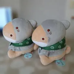 新品　おでかけ子ザメ ぬいぐるみ 2個セットのサムネイル