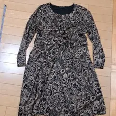 PISANO 花柄長袖ワンピースのサムネイル