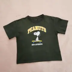 FREAK'S STORE スヌーピー Tシャツ ダークグリーン 130㎝