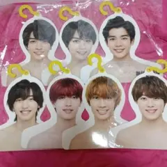 アイドル顔型フォトハンガー 7枚セット なにわ男子 エロハン 公式