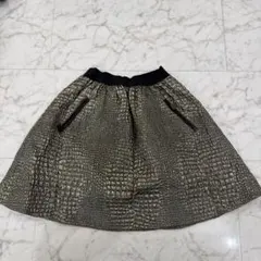 モンクレール シルバー系 フレアスカート美品のサムネイル