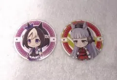 ウマ娘 ららぽーと ゴールドシップ缶バッジ 2個セット - メルカリ