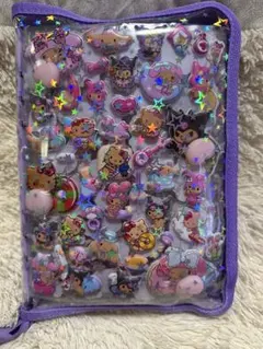 シール帳 完成品 A5 全14ページ キャラクターシールセット 収納ケース付き