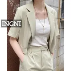 虎*桜様 k0130 INGNI 2Way配色スクエアネック／タンクトップ アイのサムネイル