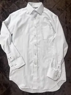 TAKAQ タカキュー スリムフィット 長袖 ワイシャツ M ビジネスのサムネイル