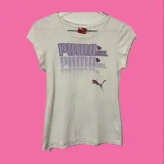 PUMA GIRL 半袖Tシャツ GIRL'S XL ホワイト