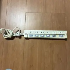 Simbis 電源タップ 6個口 個別スイッチ付き
