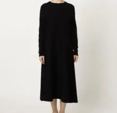 【新品タグなし】 IENA イエナ ミラノリブフレアニットワンピース　ウール混 2025年最新】イエナ ニットワンピースの人気アイテム - メルカリ