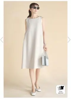 DAISY LIN ノースリーブひざ丈ワンピース　42 [新品未使用]