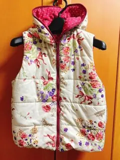 ハッカキッズ　hakka kids リバーシブルベスト 130センチ