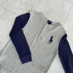 ラルフローレン　130 ヘンリーシャツ