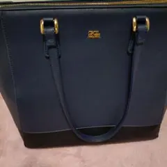 CECILMcBeeネイビー ショルダーバッグ