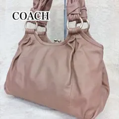COACH コーチ ショルダーバッグ エルゴ サッチェル がま口 レザー Y2K 