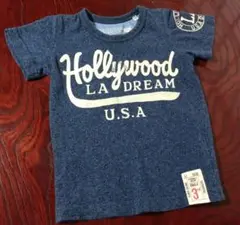 Hollywood LA DREAM Tシャツ ネイビー