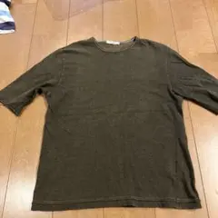 インターナショナルギャラリービームス 長袖カットソー L オリーブグリーン