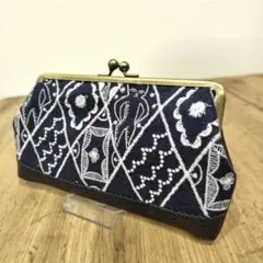 ミナペルホネン☆ラウンドファスナー長財布☆ハンドメイド - メルカリ