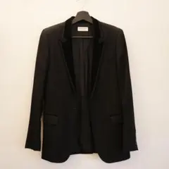 【完売モデル】SAINT LAURENT サンローラン ベロア ジャケット44のサムネイル
