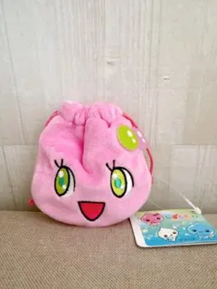しずくちゃん　巾着ポーチ　ロゼちゃん