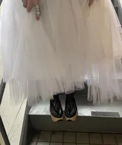 ロッキンホースバレリーナ　白　ホワイト　美品 ROCKING HORSE BALLERINA シューズ(ホワイト)（レディース