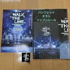 ENHYPEN 映画WALK THE LINEパンフレット➕チラシ➕特典ソンフン