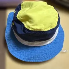 キッズ 日よけ付きハット 帽子 ネックカバー