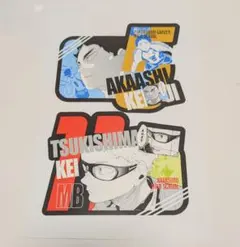 月島蛍 赤葦京治 ハイキュー オリジナルカットカード 第1弾