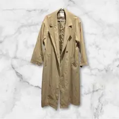 LEPSIM レプシム ロングコート トレンチ風 ベージュ フリーサイズのサムネイル