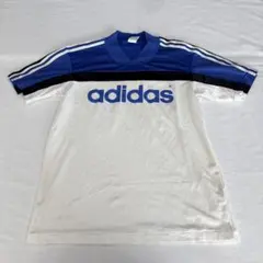 d*7様 adidas Tシャツ ホワイト/ブルー サッカー