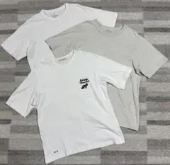 GU Tシャツ コットンクルーネックT 3枚セット XLのサムネイル