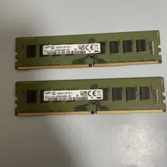 Samsung DDR4 8GB 2400MHz メモリ - メルカリ