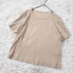 【クリスチャンオジャール】✨高級カットソー Tシャツ ベージュ 9Tのサムネイル