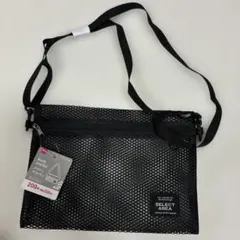 ⭐︎新品未使用⭐︎タグ付き⭐︎SELECT AREA メッシュサコッシュ ブラック