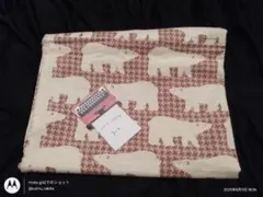 シロクマ柄 コットン起毛生地②　 110×104cm