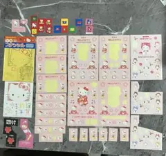 HELLO KITTY シールセット等 2000-2001 中古