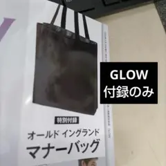 GLOW 4月号 付録 OLD ENGLAND マナーバッグ