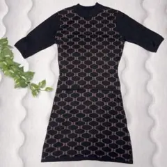 Darich DDモノグラム フレア ミニ ワンピース ☆-7