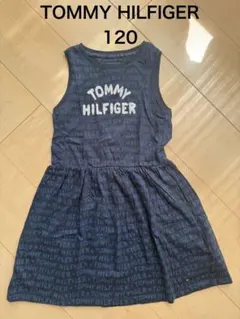 TOMMY HILFIGER ノースリーブワンピース 120 美品 トミー