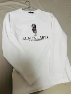 《人気完売品》BLACK LABEL CRESTBRIDGE ホワイトスウェット