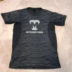 MITSUWATIGER/三津和タイガー Tシャツ Lサイズ　黒