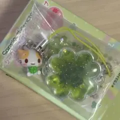 サンリオ シークレットクローバーストラップ マシュマロみたいなふわふわにゃんこ