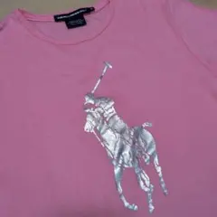 RALPH LAUREN GOLF 半袖Tシャツ ピンク M ビッグポニーy2kのサムネイル