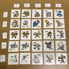 ポケモンパン　デコキャラシール　第一パン　まとめ売り　バラ売り