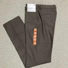 UNIQLOヒートテックスマートスリムストレートパンツ新品タグ付き