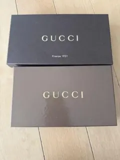 GUCCI 箱のみ　2点