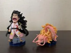 ワンピース　ワールドコレクタブルフィギュア 光月モモの助　2体セット
