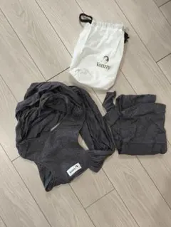 konny 抱っこ紐 Sダークグレー 収納袋付き