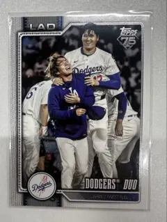 2026 Topps 75 Series 1 Dodgers Duo