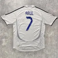 【正規06-07 adidas Real Madrid home Raul#7】