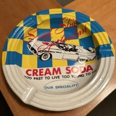 CREAM SODA 灰皿(１９８０年代) CREAM SODA ブリキ スカル 灰皿 ヴィンテージ - メルカリ