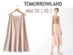 TOMORROWLAND /ストレッチカルゼフレアスカート / 洗える / XSのサムネイル